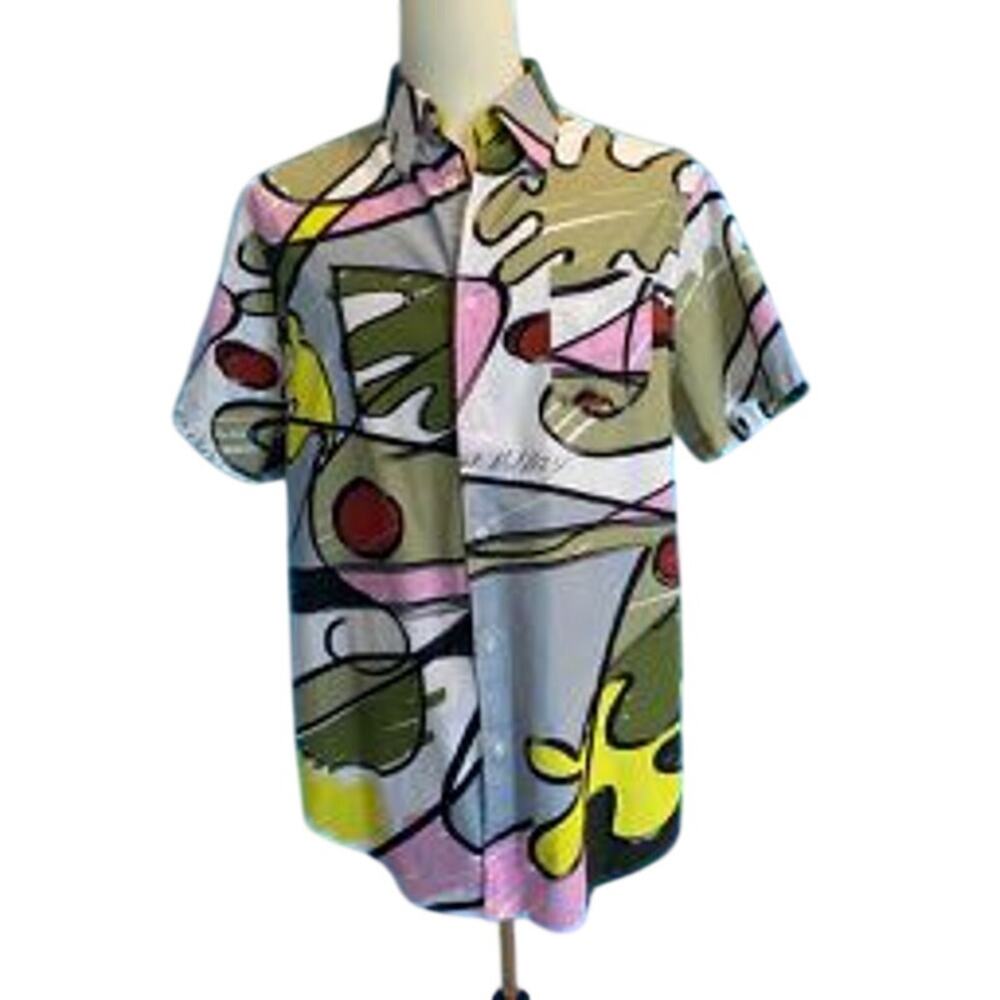 Five Four Mark McNairy Very Cool Retro Mod Design S/S Shirt 100% Cotton